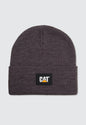 Cat Label Cuff Beanie