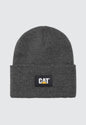 Cat Label Cuff Beanie