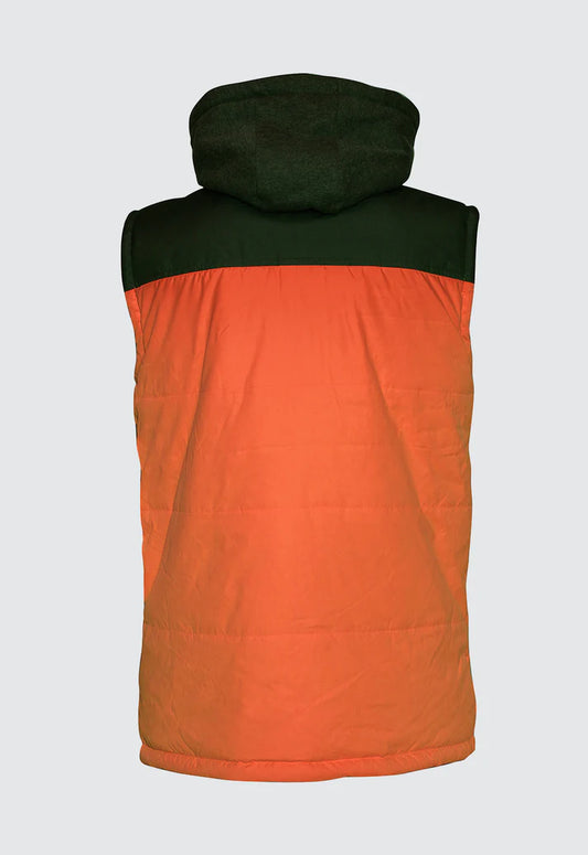 Hi Vis Hooded Work Vest