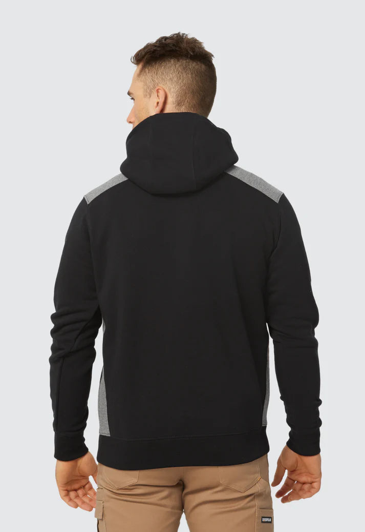 Logo Panel Hooded Sweatshirt