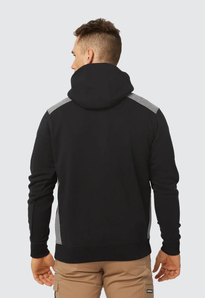 Logo Panel Hooded Sweatshirt