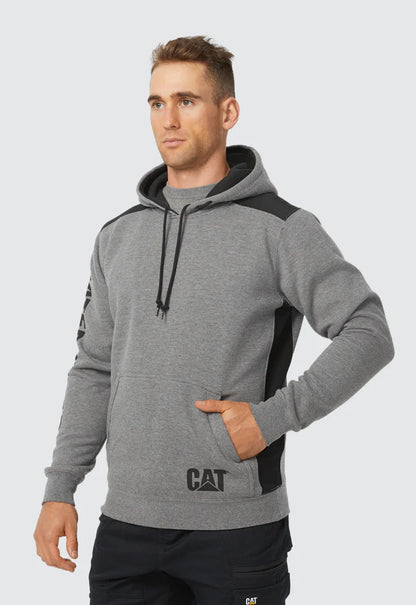 Logo Panel Hooded Sweatshirt
