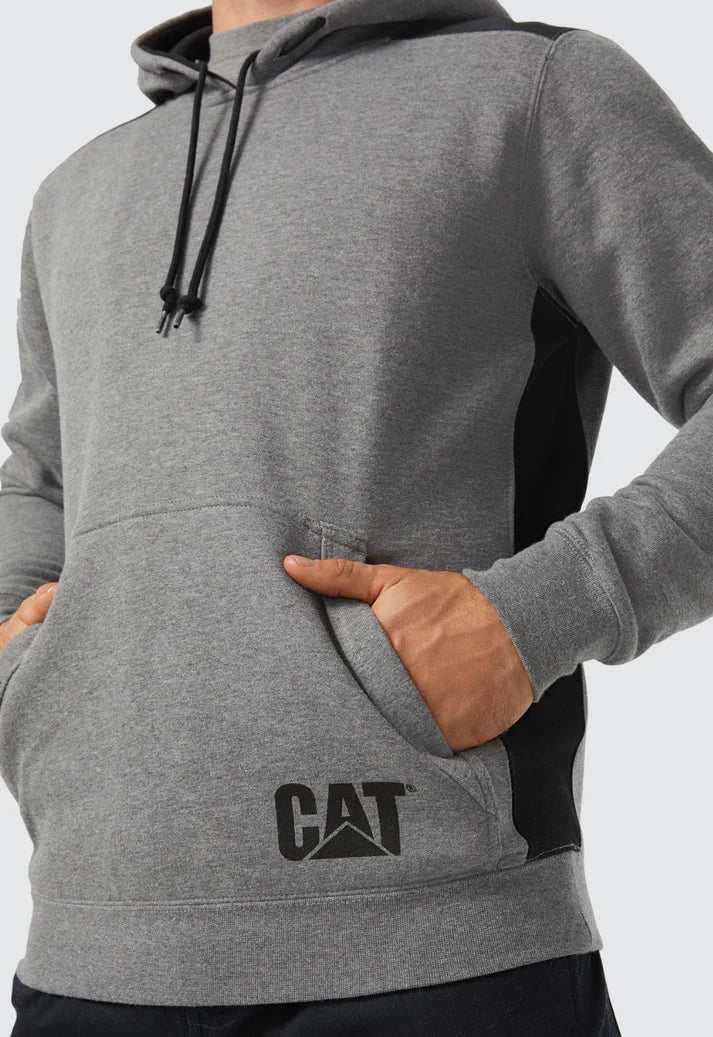 Logo Panel Hooded Sweatshirt