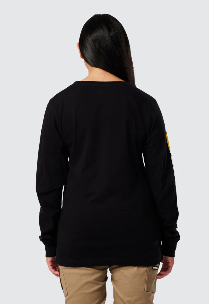 Cat Trademark Long Sleeve Banner Tee