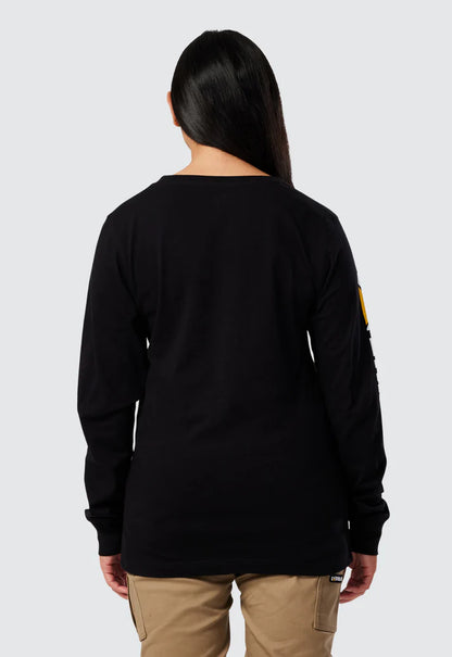 Cat Trademark Long Sleeve Banner Tee